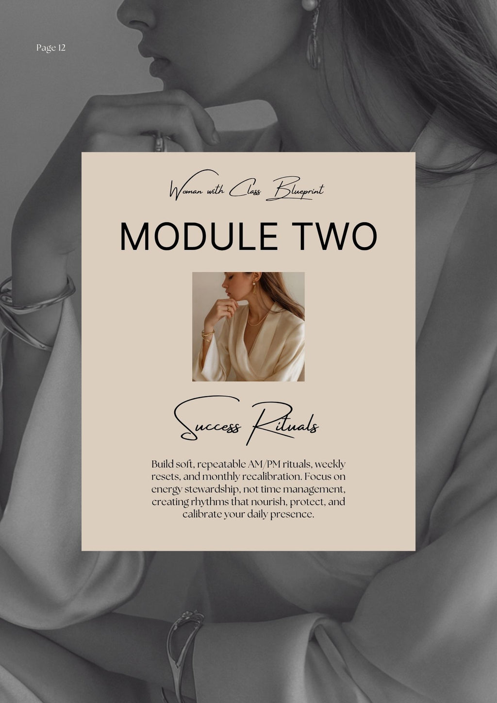 Woman with Class Blueprint