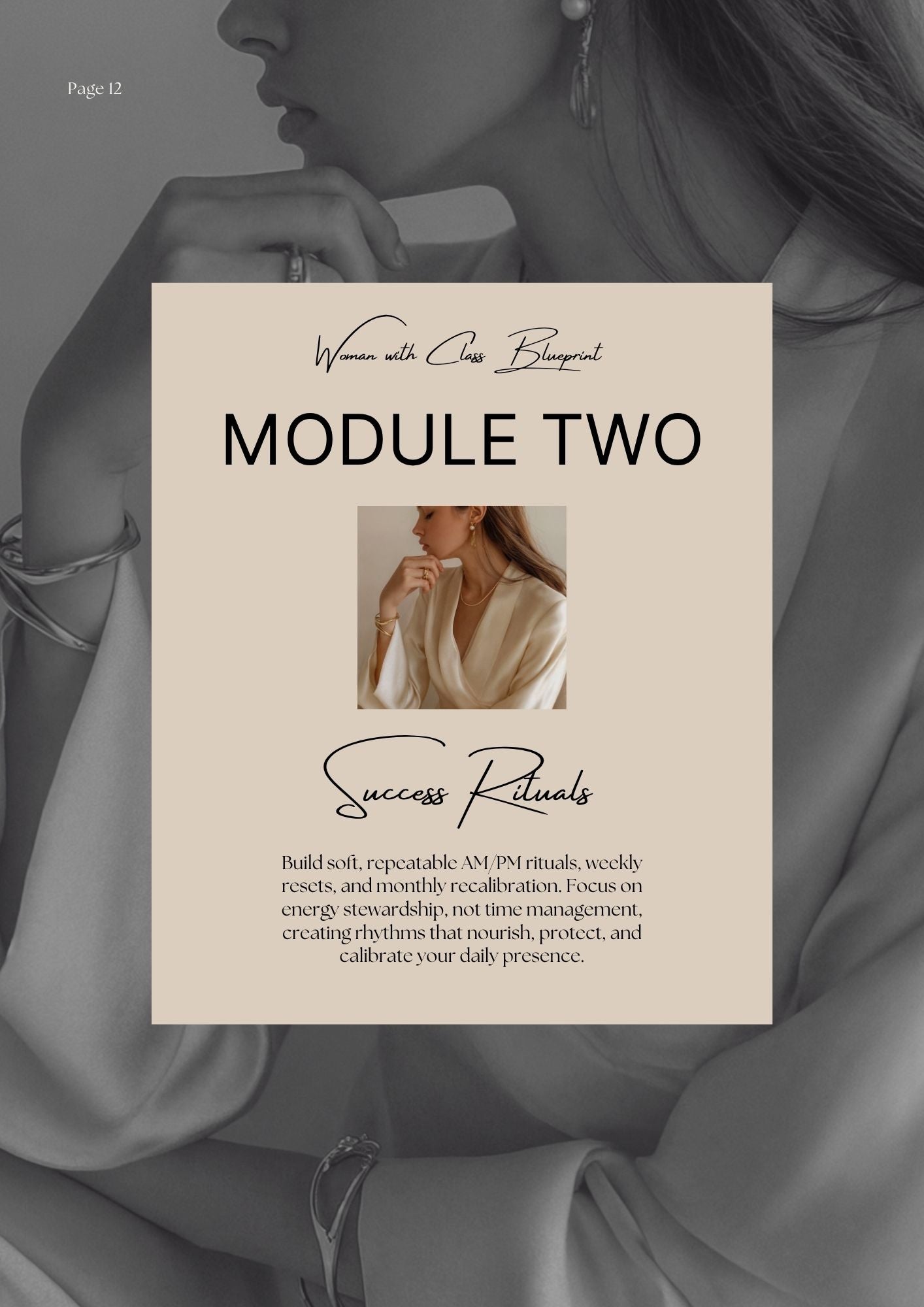 Woman with Class Blueprint