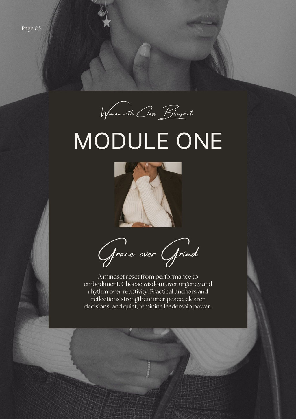 Woman with Class Blueprint