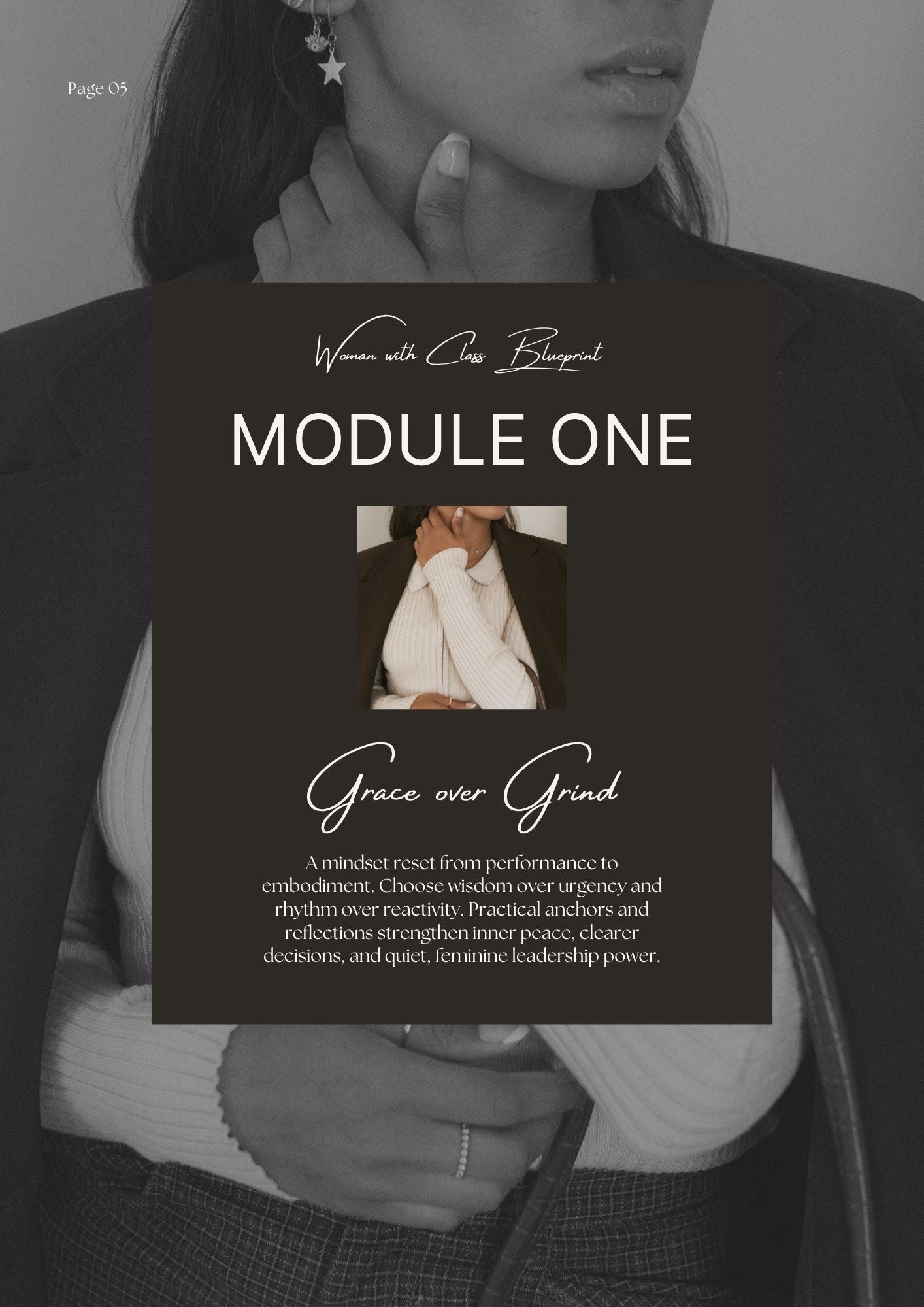 Woman with Class Blueprint